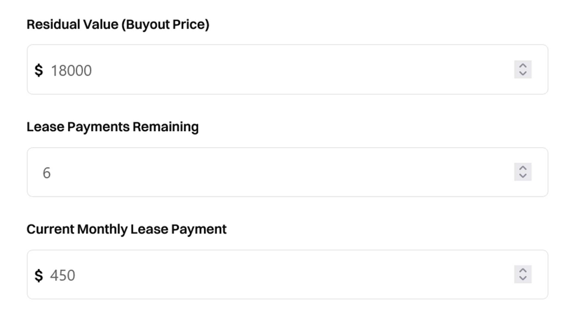 auto lease buyout calculator
